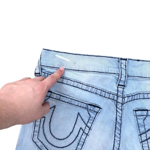 True Religion Jeans Size 33 GENO Blue - Picture 7 of 11